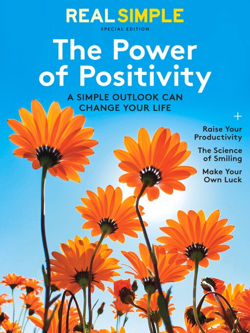 Cover image for Real Simple the Power of Positivity